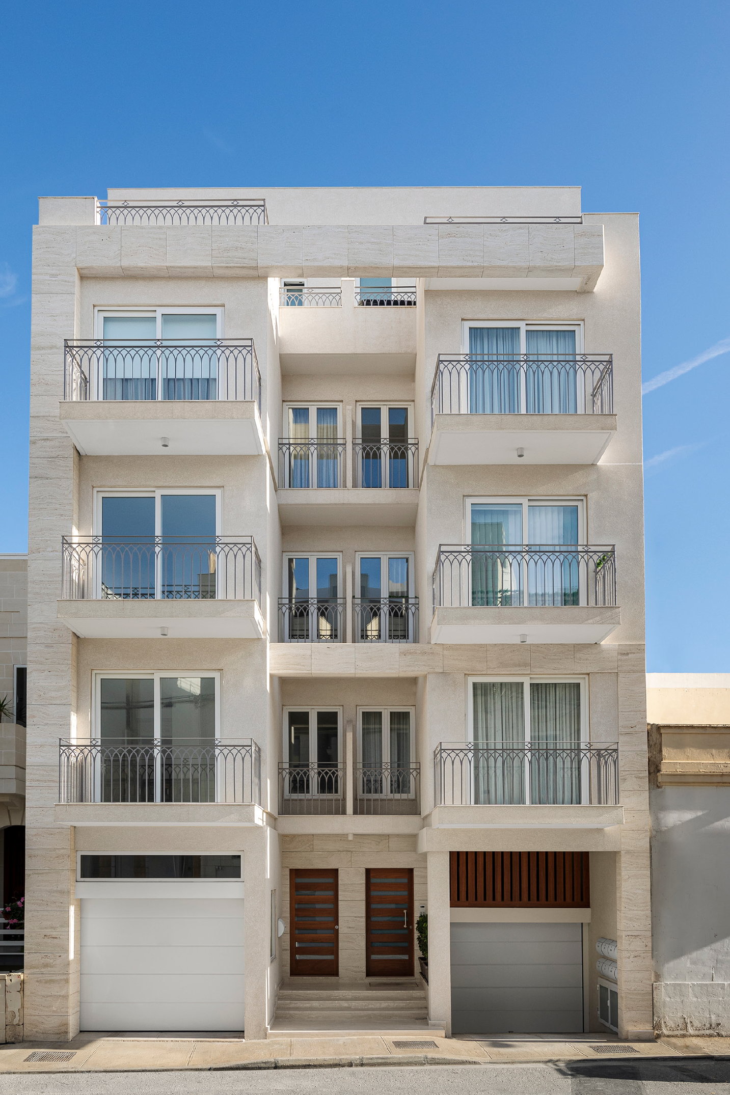 stone facade malta apartments